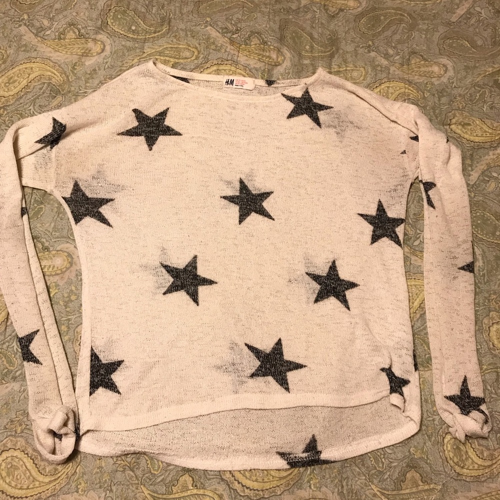 Threaded long sleeve shirt
